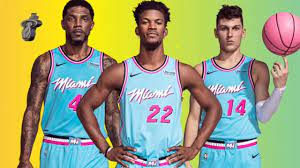 Miami has won over 1,000 regular season games, made 17 playoff appearances, and won 13 division titles, five conference titles and three nba in 2010, heat signed lebron james and chris bosh starting the big 3 era of dwyane wade, lebron james and chris bosh. Miami Heat Unveils New Vicewave City Edition Uniform