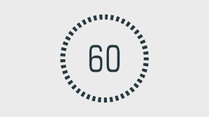 Countdown One Minute Animation From Stock Footage Video 100 Royalty Free 1038549461 Shutterstock