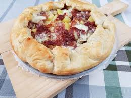 Di pasta di pane 700 gr. Torta Salata Patate E Prosciutto Ricetta Gustosa