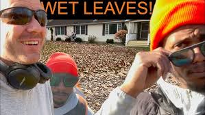 "AMAZING LEAF CLEANUP: Wet Leaves vs. Scag Windstorm & Exmark Ultravac