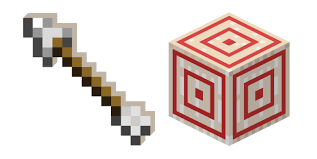 Minecraft Arrow And Target Cursor Custom Cursor In 2021 Minecraft Redstone Minecraft Arrow