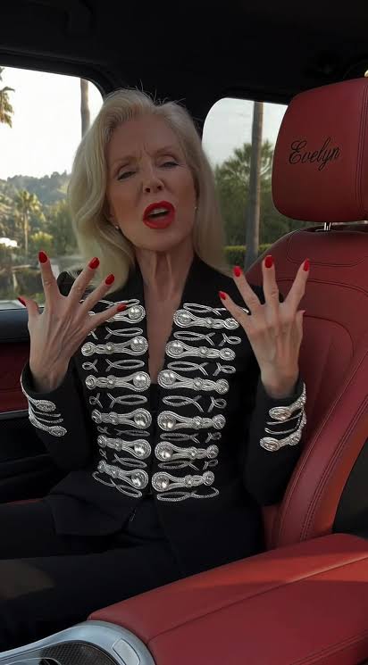 Evelyn, 75 Years Young: Glamour and Style
