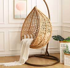 hanging rattan cocoon chair victor verace hanging egg chair hanging rattan hanging chair with stand