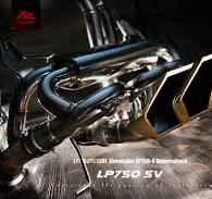 FI Exhaust Lamborghini Aventador LP750-4 SV Catback Valvetronic Mufflers +  Quad Tips + Ultra High Flow Pipe + Heat Protector for Cat Pipe
