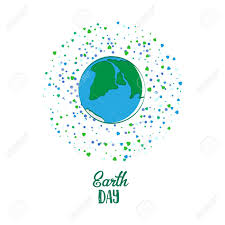 For more information and source,. Creativa Dia Mundial Del Medio Ambiente Tarjeta De Felicitacion Stock Dia De La Tierra Ilustracion De Vacaciones De Abril Con El Planeta Tierra De Dibujos Animados Y La Etiqueta De La Tipografia