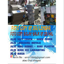 300 *) print copy ( print laser hiam putih) bolak balik. Jasa Fotocopy Jasa Foto Copy Print Photo Copy Murah Photo Copy Online Shopee Indonesia