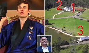 «just had a lovely day at freedom furniture with my friend @johnbarilaro bruz. Youtube Star Friendlyjordies Hires Out Nsw Deputy Premier John Barilaro S Estate Daily Mail Online