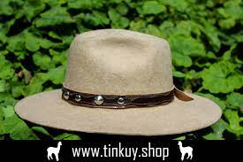 Peruvian Felt Hat For Women And Men With Flat Brim Hats For Men Hats For Women Leather Men