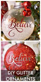 Diy Glitter Christmas Ornaments Create And Babble Glitter Christmas Christmas Ornaments Diy Christmas Ornaments