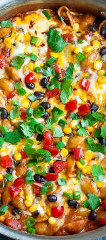 Healthy One Pot Enchilada Pasta Vegetarian Gluten Free Recipe Vegetarian Pasta Dishes Enchilada Pasta One Pot Vegetarian