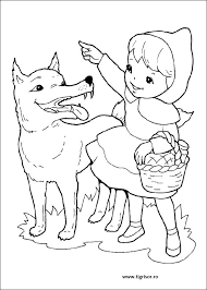 Pe o cărare, scufiţa roşie merge cântând veselă. Imagini Pentru De Colorat Scufita Rosie Red Riding Hood Wolf Red Riding Hood Art Little Red Riding Hood