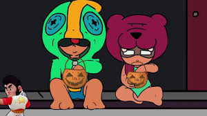 Our brawl stars skins list features all of the currently and soon to be available cosmetics in the game! Nita And Leon Together At Halloween Brawl Stars Animation 1 Youtube