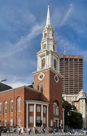 Online services at 11:00 & 4:00. Boston National Historical Park Park Street Church