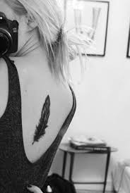 Back Feather Tattoo Tumblr Sirt Tuy Dovmesi Kus Tuyu Dovmeleri Tuy Tattoo