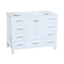 I need to replace my bathroom vanity lighting with one that has an electrical outlet since i do not have one in my small bathroom. Menards Bathroom Cabinets Vanity Bases You Ll Love In 2021 Wayfair