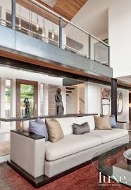 This part of the house must give relaxation apart from the bedroom and this is where several designs come out. Neutral Modern Living Room And Upstairs Hall Luxe Interiors Design