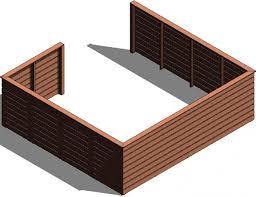 Before you may start rescreening, you're have to determine what sort of display is ideal for you. Revitcity Com Object Fence Wood Modern Horizontal Corected Lumber Size