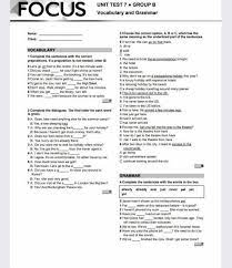 We did not find results for: Do T Focus Unit Test 7 Group B Vocabulary And Grammar