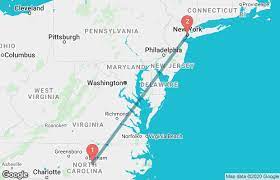 The total driving time is 10 hours, 21 minutes. Raleigh To New York Train Amtrak Tickets 84 Wanderu