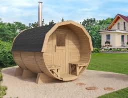 Isidor Fasssauna M2 Premium 2 96 Saunafass Tonnensauna Aussensauna Gartensauna In Heimwerker Sauna Schwimmbecken Saunen Ebay Bochka Domiki Besedka