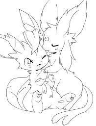 Leafeon Espeon Image By Whitelate Pokemon Coloring Pages Pokemon Coloring Pokemon Eevee