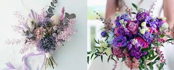 For something more romantic, pair lavender with yellow marigold, orchids, and pink zinnias. Top 50 Best Purple Wedding Flowers Royal Purple Floral Ideas