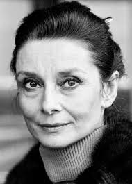 Gorgeous Audrey Hepburn in the 80s