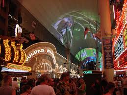 Laser Light Show Up Above On Fremont Street In Vegas Fremont Street Vegas Las Vegas