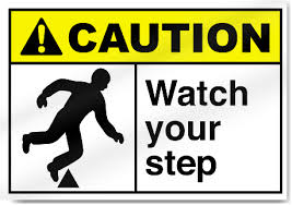 Industrial safety signs & lockout. Watch Your Step Caution Signs Signstoyou Com