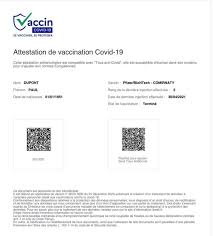 Le certificat sera mis en place dans les états membres de l'ue. Vous Avez Ete Vaccine Voici Comment Obtenir Votre Attestation De Vaccination Actu