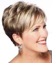 Short side swept bangs are a great addition to any bob. 20 Short Haircuts For Over 50