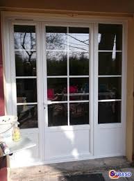 Baie vitrée pvc imitation bois. Fenetres Pvc Et Baie Vitree Aluminium
