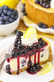 Lemon Blueberry Cheesecake Best Homemade Cheesecake Recipe Recipe Blueberry Cheesecake Recipe Homemade Cheesecake Recipes Best Homemade Cheesecake Recipe