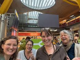 Tess Barlow and I are