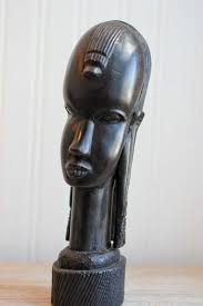 Check spelling or type a new query. Ebony Wood African Bust African Carved Wood Tribal Decor Besmo Kenya Woman Statue Black Vintage African Art Woman Figurine Head Ebony Wood Ebony Carving