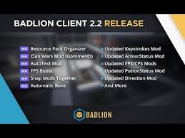 Badlion Client 2 2 Automatic Bans Resource Pack Organizer Review Download Youtube