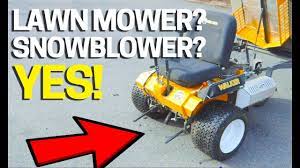 Lawn Mower Turns Into Snow Blower Transformer Snowblower Lawn Mower Snow Blower Walker Lawn Mower