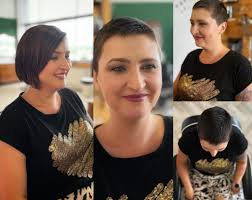 How to get a pixie cut with dark brown hair?