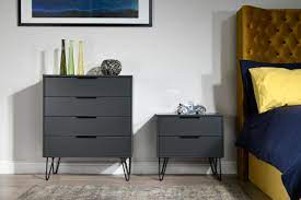 A simple and flexible height adjustable desk Hong Kong Graphite Grey Bedroom
