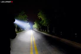 led lenser x21 on the road led lenser road country roads