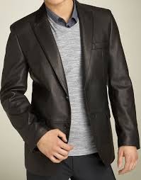 Tips On Choosing A Leather Jacket For Men Extendcreative Com Lambskin Leather Blazer Leather Jacket Men Leather Blazer Jacket