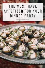 The recipe is easy, and the meatballs can be made well ahead of time and frozen until needed. Plum Honeyed Ricotta Bites Ciderpress Lane Dinner Party Menu Winter Dinner Party Best Appetizers