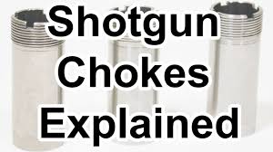 Shotgun Chokes Explained Cylinder Improved Cylinder