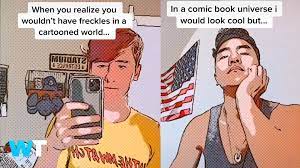 Tiktok Users Use New Effect To See How They Would Look In A Cartoon World Video Dailymotion