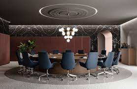 Bespoke Conference Tables Round Meeting Table By Prof Meeting Room Design Meeting Room Design Office Office Interior Design