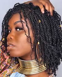 They look defined, sleek and like the luscious locks that 4c dreams are made of! 27 Twist Hairstyles Natural With Extensions
