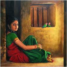 12 Famous Masterpieces Of Art Every Indian Should Recognise Oil painting, painting in oil colours, a medium consisting of dry powder pigments suspended in refined linseed oils.
