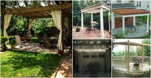 Do you want an oasis in your backyard? 20 Diy Pergolas With Free Plans That You Can Make This Weekend Diy Crafts