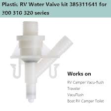 Dometic sealand 310 rv toilet. Toilets Fittings Parts Ximoon Water Valve Kit 385311641 For Dometic 300 310 320 Series Pedal Flush Sealand Marine Toilet Fits For Rv Camper Vacu Flush Durable Well Sealed Plastic Toilet Water Valve Kit