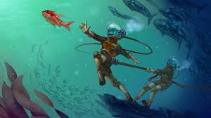 Water, underwater, underwater diving, freediving, scuba diving. Download Wallpaper 3840x2160 Creature Underwater World Scuba Art 4k Uhd 16 9 Hd Background